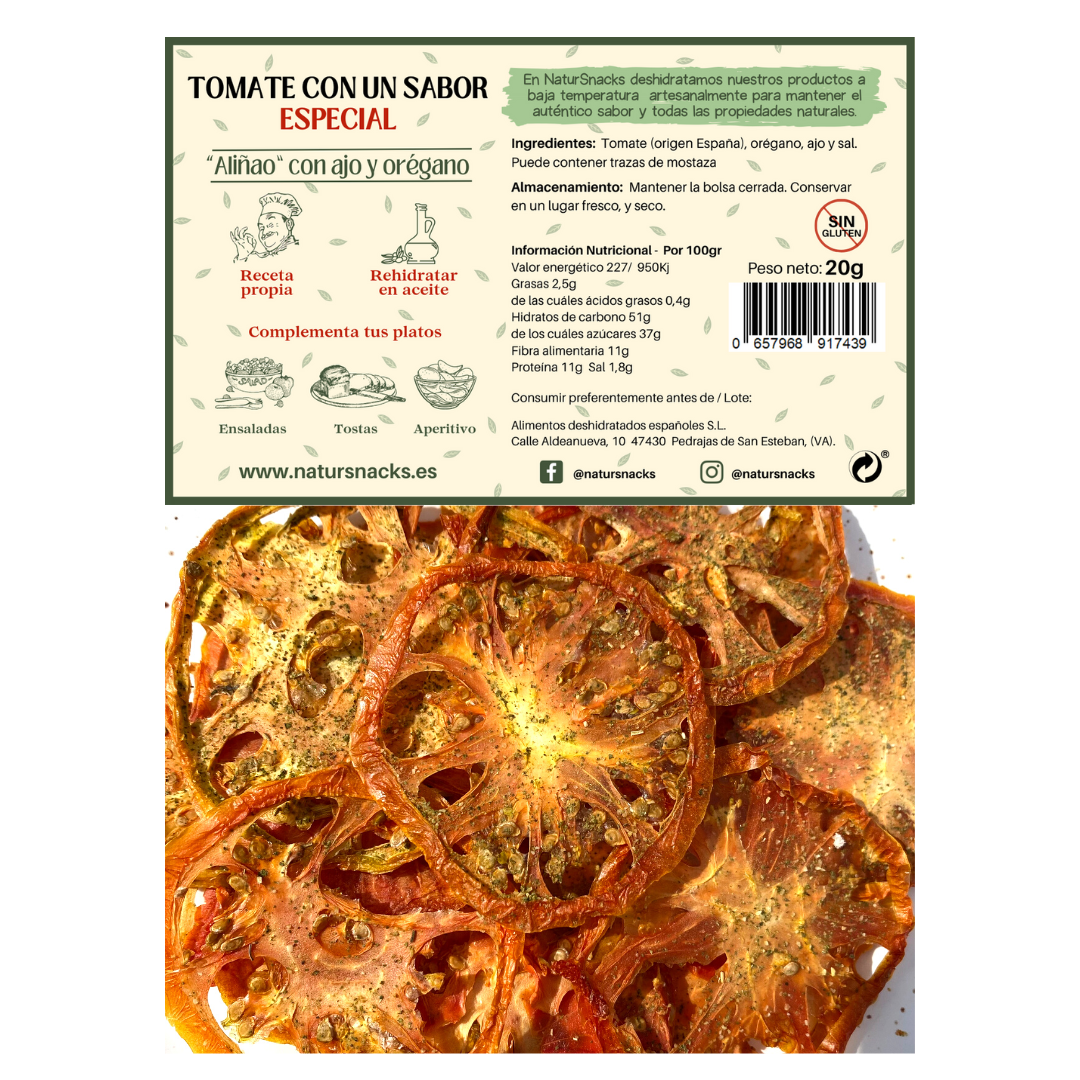 Tomate Aliñao Deshidratado